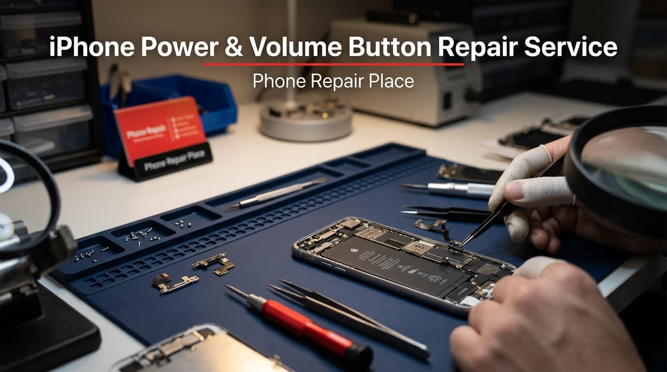 iPhone Power Button Repair in Editors Park MD