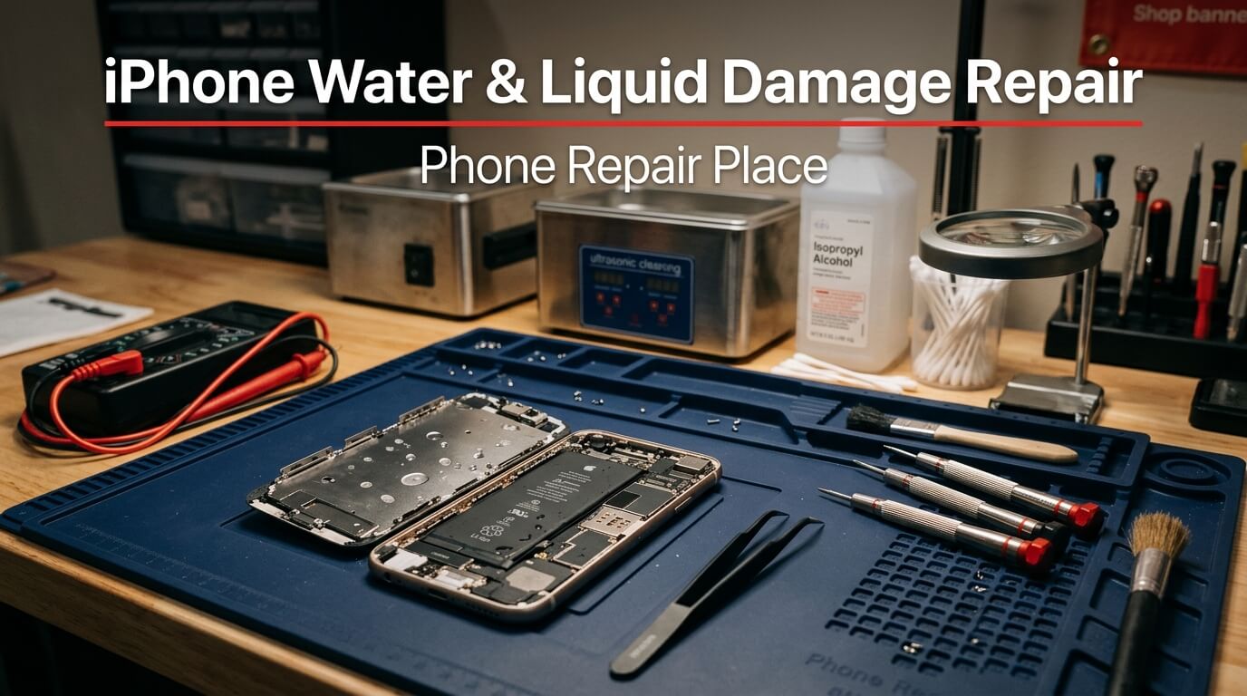 iPhone Liquid Damage Repair in Adelphi MD
