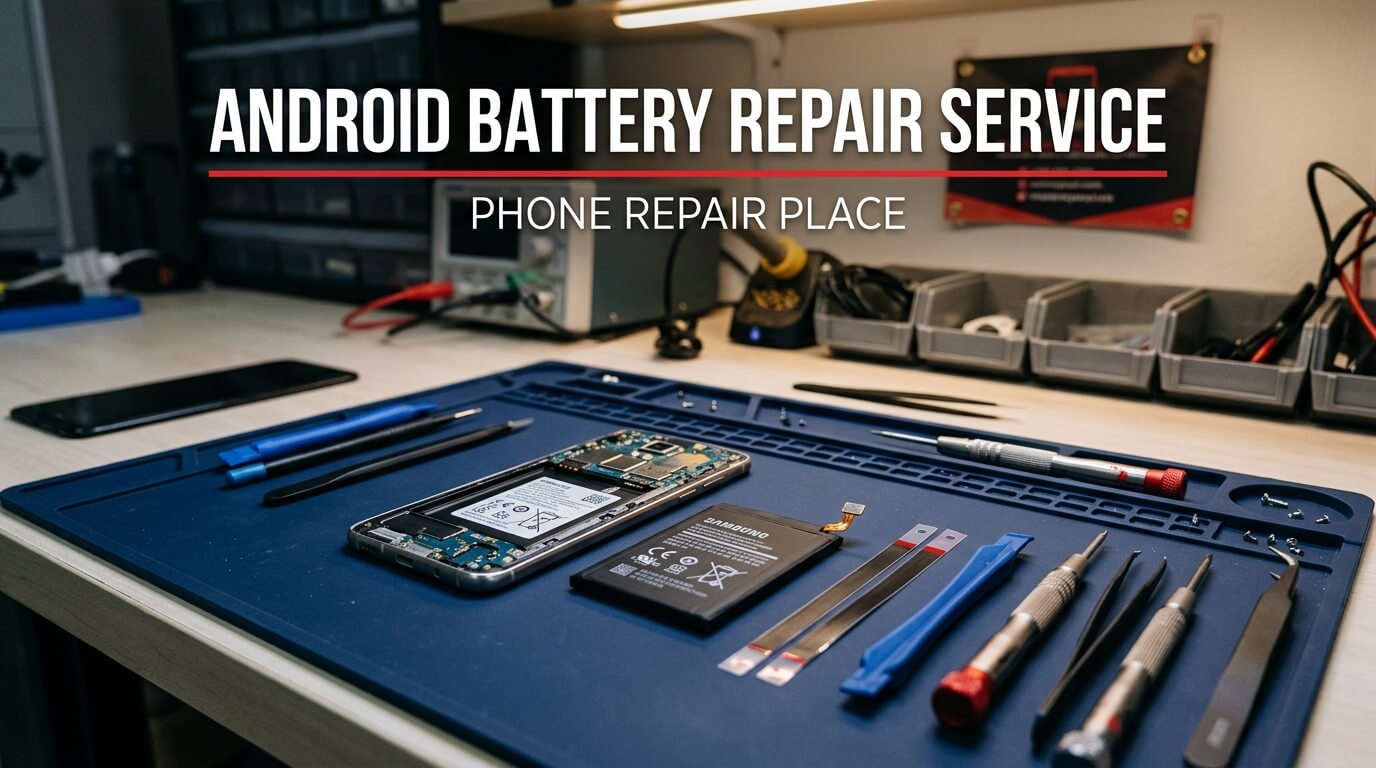 Android Battery Draining Repair in Langley Park MD