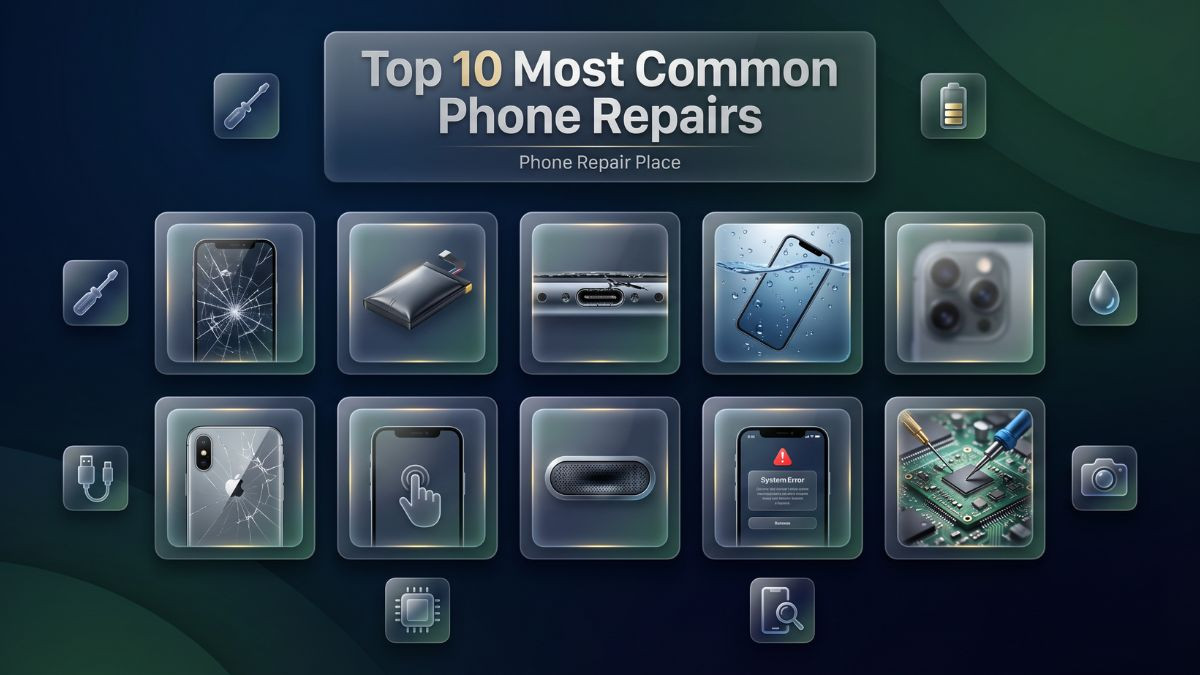 Top 10 Most Common Phone Repairs in 2026