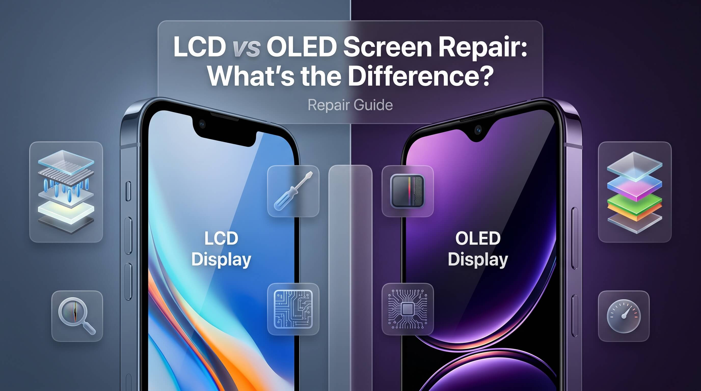 LCD vs OLED Screen Repair: What's the Difference?